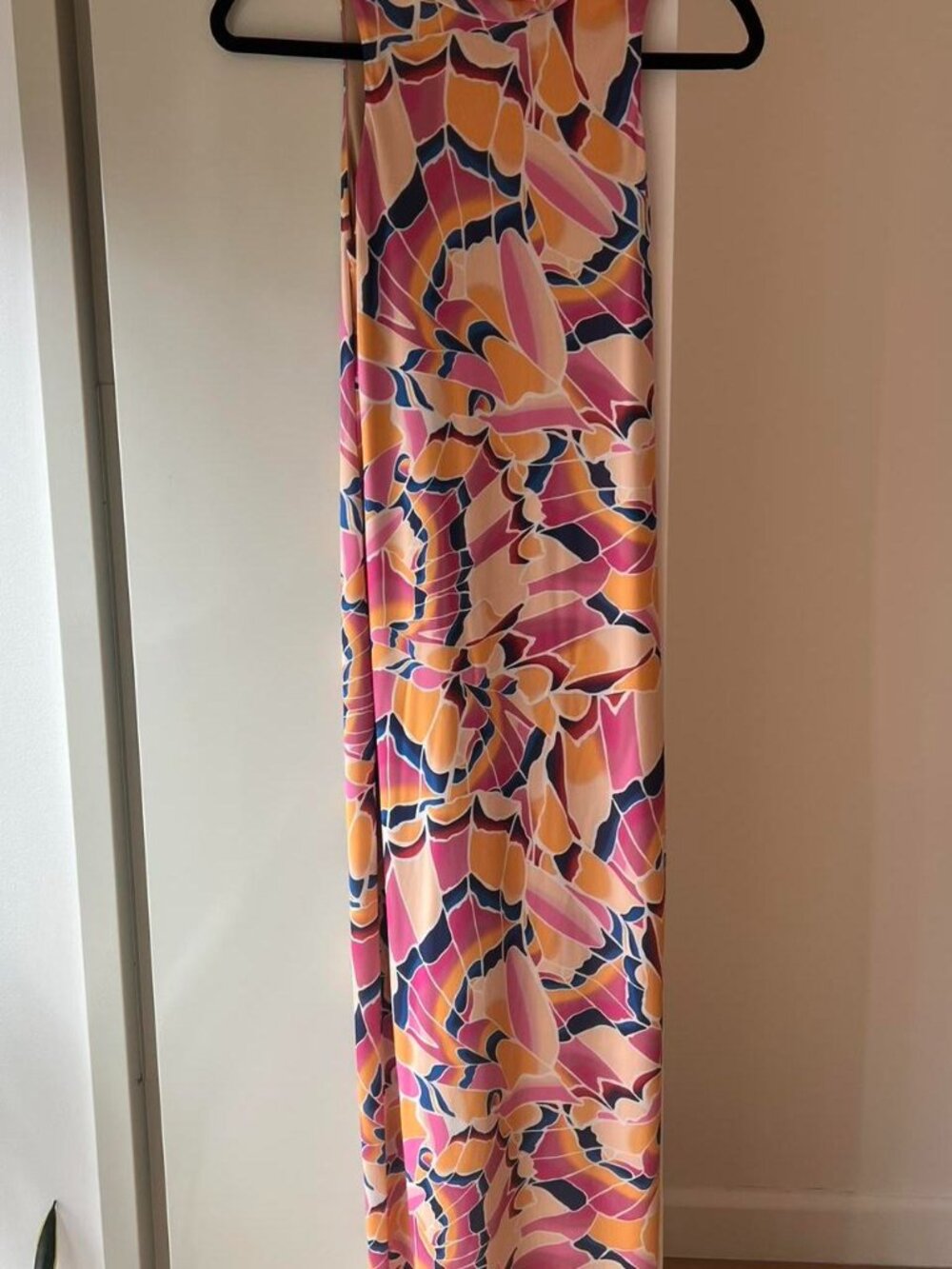 AFRM Poste Midi Dress in Summer Butterfly Print, Excellent Condition, XS